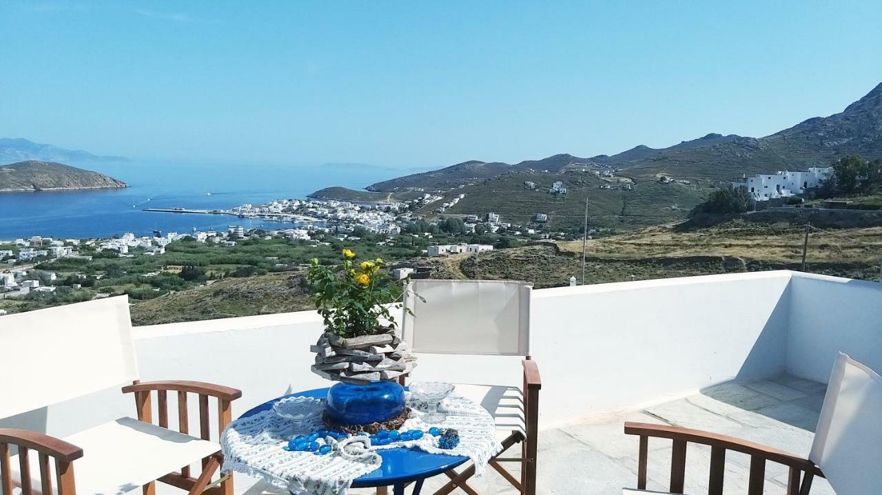 Hotel Tirquaz View Serifos Town Esterno foto